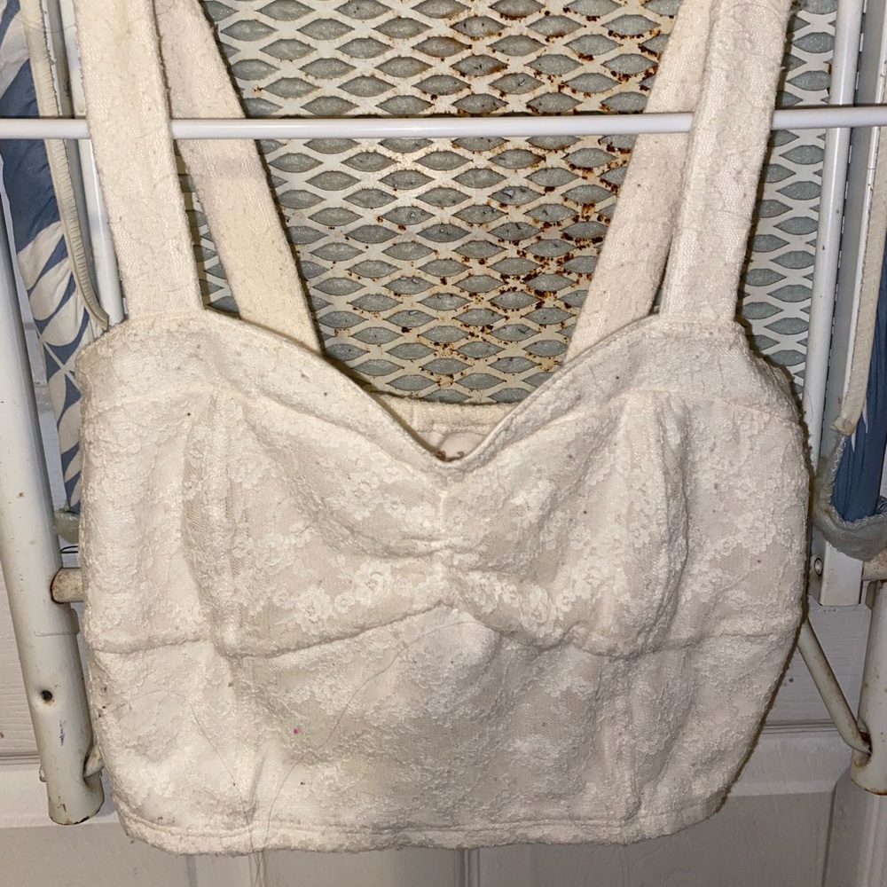 S White Bralette